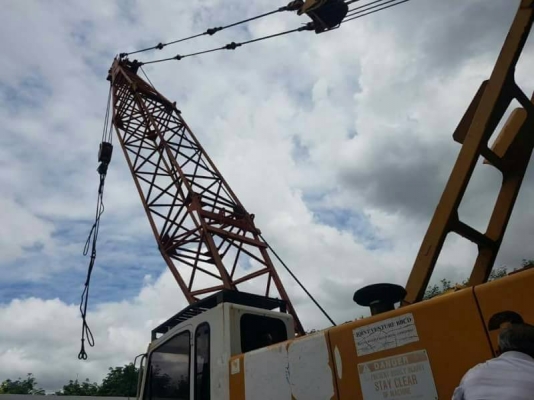 ขาย 1,850,000 บาท เครนแทรคไลร์ LIEBHETR SH 843 HB เครื่องดี ปั้มแรง เอวแน่น ช่วงล่างเต็ม สภาพสวยมาก ขนาด 60 ตัน มี 2 คัน เอกสาร อินวอยทร์ รถอยู่ จ.ชลบุรี 090-772-3710 090-772-3708 ขาย 1,850,000 บาท เครนแทรคไลร์ LIEBHETR SH 843 HB เครื่องดี ปั้มแรง เอวแน่น ช่วงล่างเต็ม สภาพสวยมาก ขนาด 60 ตัน มี 2 คัน เอกสาร อินวอยทร์ รถอยู่ จ.ชลบุรี 090-772-3710 090-772-3708