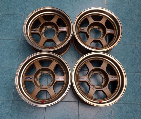 ล้อTE37x 16x8 off 0 สีBR น้ำตาลไหม้ ขายถูกๆวงละ 2,200 ล้อTE37x 16x8 off 0 สีBR น้ำตาลไหม้ ขายถูกๆวงละ 2,200