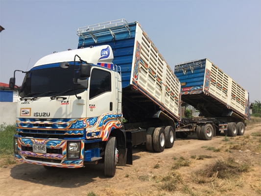 ขาย ISUZU DECA FXZ 360 ดั้มพ์เหล็กเกษตร ปลายปี 56 สภาพเดิมๆคับ