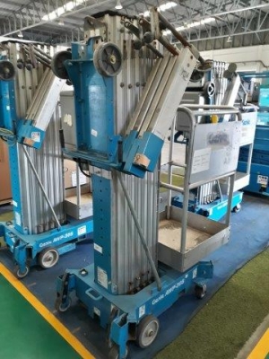 กระเช้าไฟฟ้า ยกสูง 9 เมตร GINIE AWP-30S มือสองญี่ปุ่น