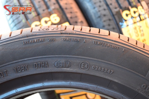 CONTINENTAL CC6 185/55R15 ปี17 เส้นละ 2,250 บาท CONTINENTAL CC6 185/55R15 ปี17 เส้นละ 2,250 บาท