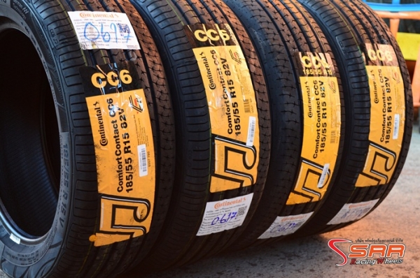 CONTINENTAL CC6 185/55R15 ปี17 เส้นละ 2,250 บาท CONTINENTAL CC6 185/55R15 ปี17 เส้นละ 2,250 บาท