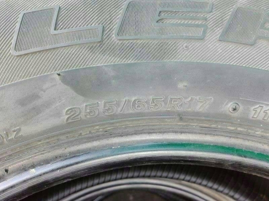 255/65R17   BRIDGESTONE DUELER H/T 840   ชุด 4 เส้น tel. 081-427-3941