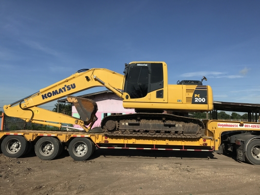 ขาย KOMATSU PC200-8MO สวยๆ พร้อมใช้งาน สีเดิมทั้งคัน 6000 ชั่วโมง ชมรถที่หน้างานได้ทุกวัน สนใจติดต่อโดยตรง 081-4283210