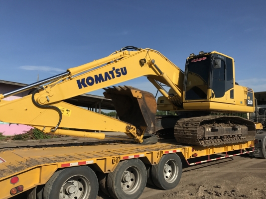 ขาย KOMATSU PC200-8MO สวยๆ พร้อมใช้งาน สีเดิมทั้งคัน 6000 ชั่วโมง ชมรถที่หน้างานได้ทุกวัน สนใจติดต่อโดยตรง 081-4283210