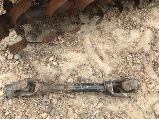 ขาย โรตารี่ ตราช้าง RX 180 ใส่รถไถ 45-47-50 แรง พร้อมยอย พร้อมใช้งาน  ใบเต็ม สีเดิม