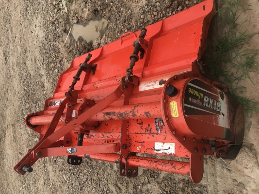 ขาย โรตารี่ ตราช้าง RX 180 ใส่รถไถ 45-47-50 แรง พร้อมยอย พร้อมใช้งาน  ใบเต็ม สีเดิม
