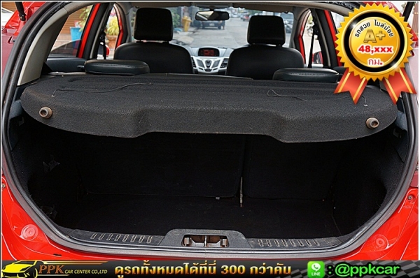 2013 FORD FIESTA 1.6 SPORT E20 สีแดง เกียร์ออโต้