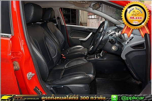 2013 FORD FIESTA 1.6 SPORT E20 สีแดง เกียร์ออโต้