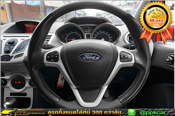 2013 FORD FIESTA 1.6 SPORT E20 สีแดง เกียร์ออโต้
