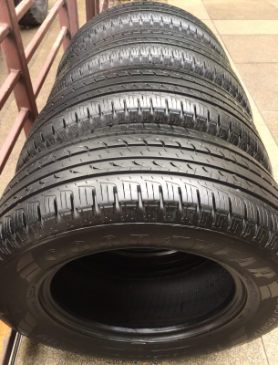 ยาง Goodyear 265 65 17 ปี16 ดอกเต็ม ไม่มีปะ เนื้อนิ่มๆ ใช้ยาว ราคาไม่แพง