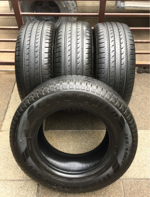 ยาง Goodyear 265 65 17 ปี16 ดอกเต็ม ไม่มีปะ เนื้อนิ่มๆ ใช้ยาว ราคาไม่แพง