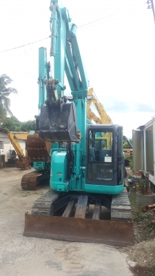 ขายจ้า KOBELCO SK75UR-5 รถเก่าญี่ปุ่นแท้ๆ   ใช้งานน้อย 3,xxx  รถสวย พร้อมใช้งาน รถปี 2008 เอกสารครบ