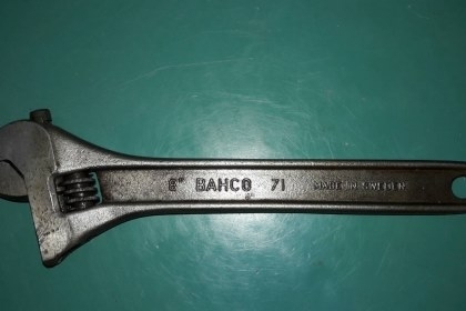 ประแจเลื่อน 8 นิ้ว Bahco maed in sweden