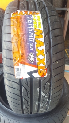 ขายยางใหม่205/45/17 ปี 17 MAXXIS I Pro 1/เส้น2,100