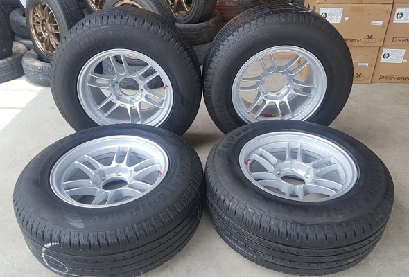ขายล้อใหม่RPF1 ขอบ17 6รู ยาง265/65/17ปี16 4 ล้อ ขายล้อใหม่RPF1 ขอบ17 6รู ยาง265/65/17ปี16 4 ล้อ