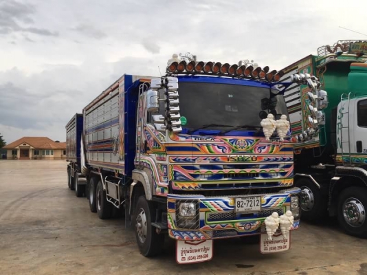Isuzu 360 แรง ปี 54 กระบะดัมพ์มิเนียมอู่ซุ่มชัย ลูก 3 เพลาแท้ ทะเบียนพร้อม