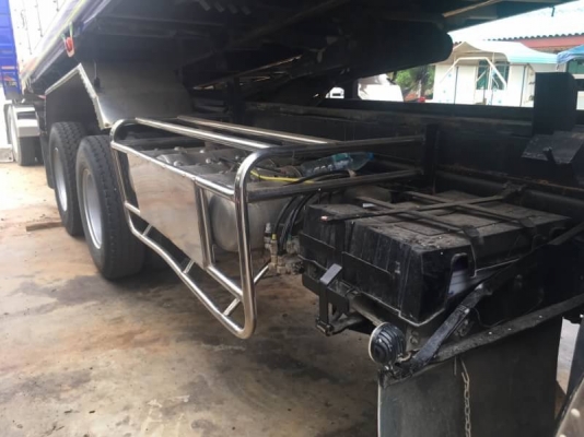 Isuzu 360 แรง ปี 54 กระบะดัมพ์มิเนียมอู่ซุ่มชัย ลูก 3 เพลาแท้ ทะเบียนพร้อม
