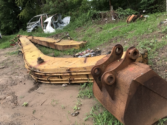 บูมยาว15m.  Cat 320 b.