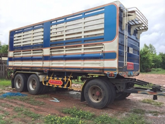 ขาย HINO 344 พ่วงแม่ลูก กระบะเหล็กคอกเกษตร อู่ ซีทีทรัค รถปี 55