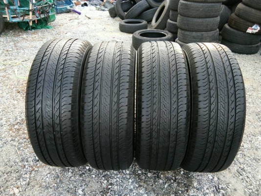 ขายยาง 255/65R17 บริดสโตน อีโคเปีย ยางสัปดาห์ที่31ปี16 ดอกยางสวยสดหนาเต็ม ใช้งานยาวๆ จำนวน 1 ชุด
