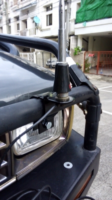 เม้าท์สายอากาศ ว. BullBar Antenna