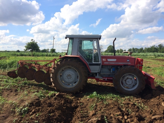 แมสซี่ สองเพลาใหญ่ 120 แรงม้า ราคาเบาๆ เก่านอกครับ 480000