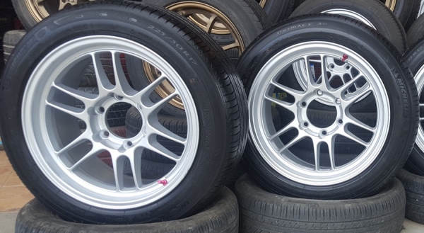 ขายล้อใหม่RPF1 ขอบ17 6รู หน้า8.5พร้อมยาง 2 ล้อ