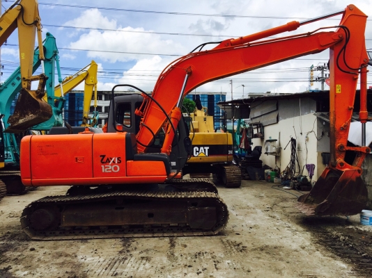 ขายHITACHI ZX120   เก่าญี่ปุ่นแท้  มาใหม่  มีลายแย๊ก  5,XXX  ชั่วโมง  สภาพสวย  เดิมๆๆพร้อมใช้  โทร  089-3818694  ดวงนภา