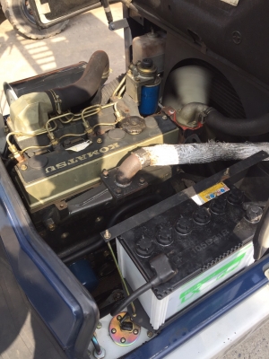 KOMATSU FD20-11 เครื่องดีเซล เกียร์ธรรมดา เสาสูง4เมตร สนใจติดต่อ 083-062-0223(ปอนด์)