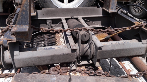 ลิฟท์ฝาท้ายเก่านอก ใส่ ISUZU  ELF NKR