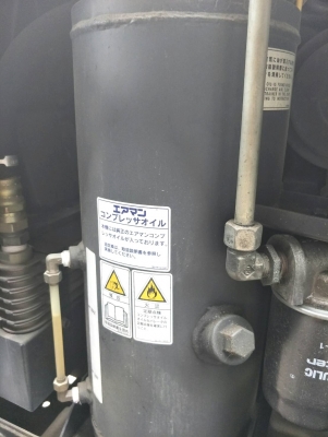 เครื่องปั๊มลม แอร์แมน PDS90SC air compressor 7 bar 90cfm. มือสอง ญี่ปุ่น by OEK