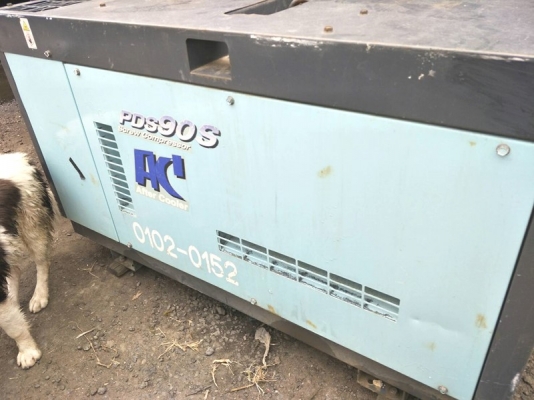 เครื่องปั๊มลม แอร์แมน PDS90SC air compressor 7 bar 90cfm. มือสอง ญี่ปุ่น by OEK