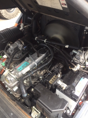 TOYOTA 8FG15 เครื่องเบนซิล+แก็ส2ระบบ เกียร์ออโต้ เสาสูง3เมตร งาสไลด์ สนใจติดต่อ 083-062-0223(ปอนด์)