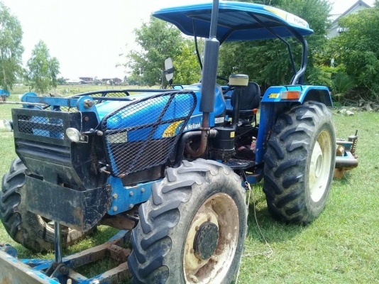 ขายรถไถ NEW HOLLAND TT75 เอกสารเล่มทะเบียน พร้อมใช้งานเครื่องเดิม