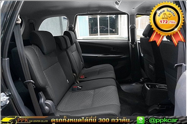 2016 TOYOTA AVANZA 1.5 G E20 สีดำ เกียร์ออโต้
