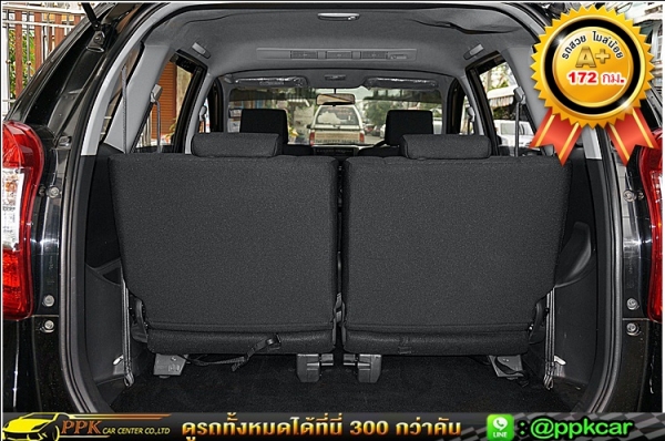 2016 TOYOTA AVANZA 1.5 G E20 สีดำ เกียร์ออโต้