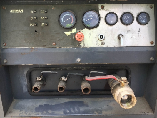 Airman PDSF530S : High Pressure Compressor 12 บาร์ :  530CFM  *Japan โทร. 080-6565422 (หนิง)