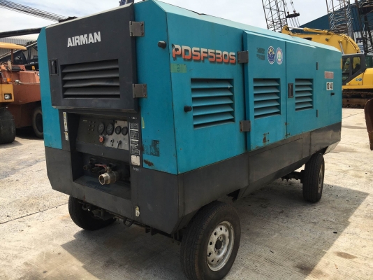 Airman PDSF530S : High Pressure Compressor 12 บาร์ :  530CFM  *Japan โทร. 080-6565422 (หนิง)