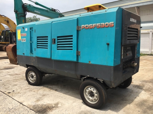 Airman PDSF530S : High Pressure Compressor 12 บาร์ :  530CFM  *Japan โทร. 080-6565422 (หนิง)