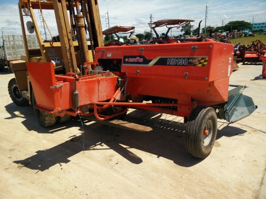 เครื่องอัดฟางมาใหม่ครับ Kubota HB130 สภาพสวยใหม่มากๆ พร้อมใช้เลยครับ