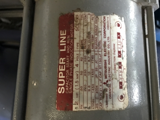 ขายปั้มลมพูม่า 2 แรง 220 v. มอเตอร์มิตซู ขายปั้มลมพูม่า 2 แรง 220 v. มอเตอร์มิตซู