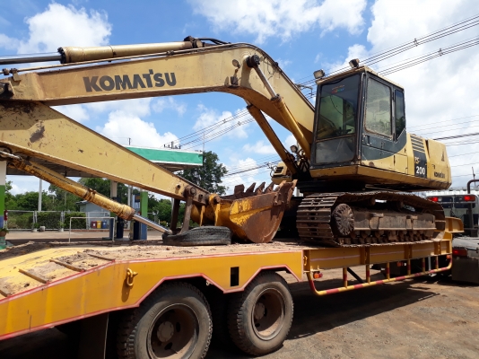 ขายด่วน KOMATSU PC200-5 เครื่องปั้มดี ไฟฟ้าอยู่ ตัดมอเตอร์คันเร่ง โซ่ช่วงล่างพร้อมใช้งาน แอร์เย็น รถทำงานไม่โหลด เร็ว เอกสารสัญญาซื้อขาย ชีเรียล 6xxxxกว่า สนใจสอบถาม 093-0764943 088-3223272