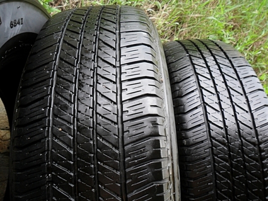 ยาง17กระบะสูง บริดสโตน 265-65-17ลงพื้นปี16 ดอกหนา1เซ็น ไม่มีปะเลย