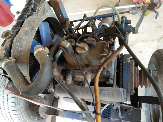 เครื่ิงสูบน้ำคูโบต้า 2สูบ พร้อมโครง