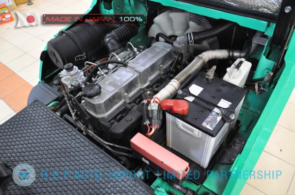 ขายรถโฟล์คลิฟท์มือสอง MITSUBISHI รุ่น FD20D-F18C-20140 นำเข้าจากประเทศญี่ปุ่น 100\% ไม่เคยใช้งานในไทย