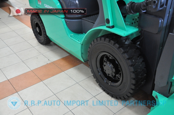 ขายรถโฟล์คลิฟท์มือสอง MITSUBISHI รุ่น FD20D-F18C-20140 นำเข้าจากประเทศญี่ปุ่น 100\% ไม่เคยใช้งานในไทย