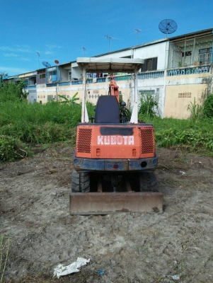 ขาย แบคโฮ  คูโบต้า พร้อมเทเลอร์พ่วง