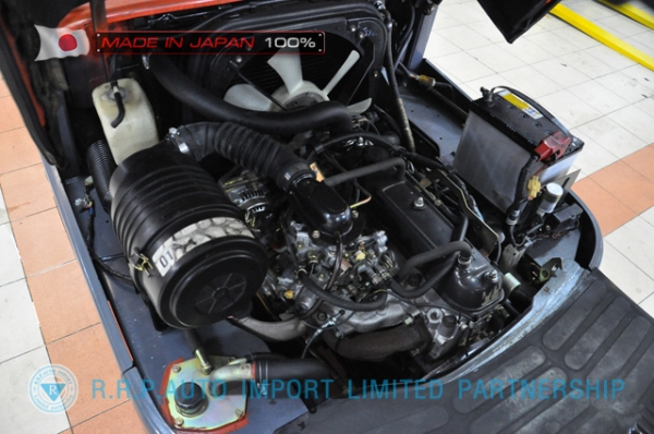 ขายรถโฟล์คลิฟท์มือสอง TOYOTA รุ่น 6FG25-31546 นำเข้าจากประเทศญี่ปุ่น 100\% ไม่เคยใช้งานในไทย