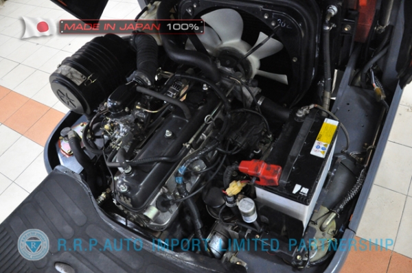 ขายรถโฟล์คลิฟท์มือสอง TOYOTA รุ่น 6FG25-31546 นำเข้าจากประเทศญี่ปุ่น 100\% ไม่เคยใช้งานในไทย